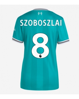 Liverpool Dominik Szoboszlai #8 Maglia Gara Terza Repliche 2025-26 Donna Maniche Corte